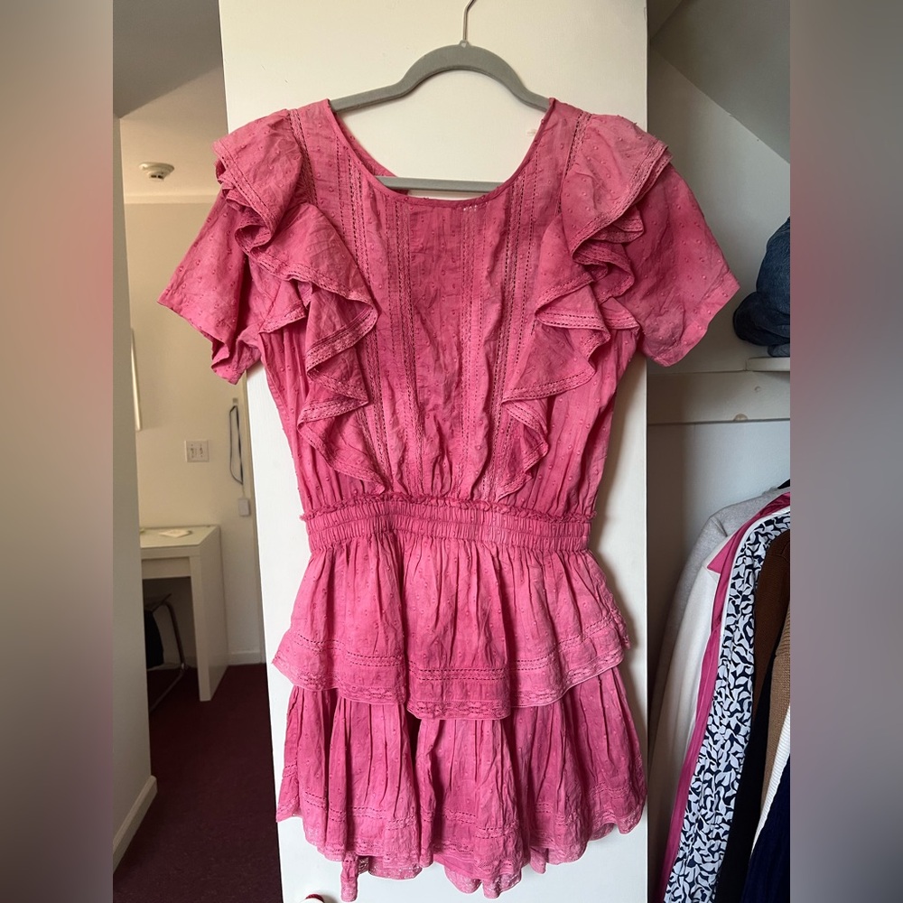 Love shack fancy pink dress